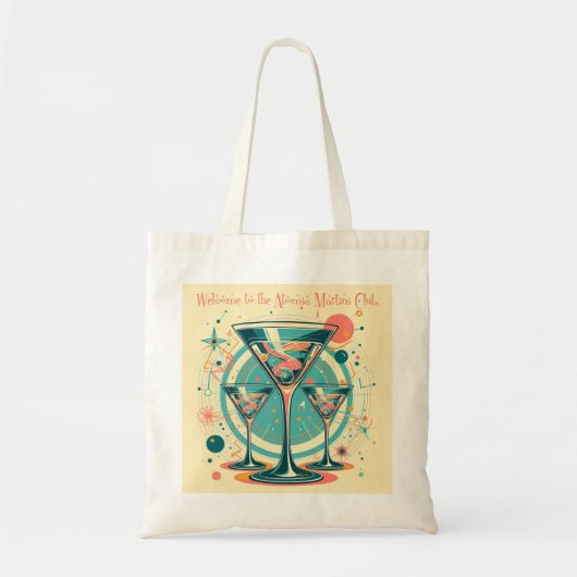 Welkom bij de Atomic Martini Club Triple Play Tote Bag (Voorkant)