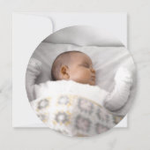 Welkom bij de baby-foto's van wereldkunst omgekeer kaart (Achterkant)