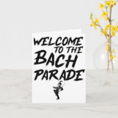 Welkom bij de Bach Parade Bride Squad Gothic Bach Kaart (Gele Bloem)