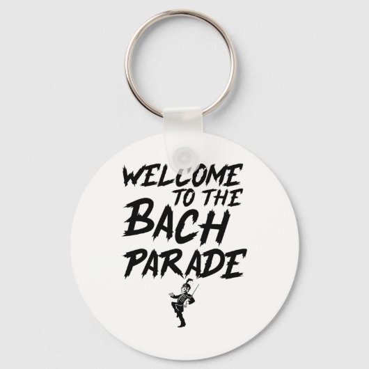 Welkom bij de Bach-parade Bruidsploeg Gothic Bach Sleutelhanger (Voorkant)