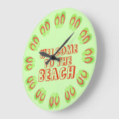Welkom bij de Beach Green Teenslippers Vacation Grote Klok (Hoek)