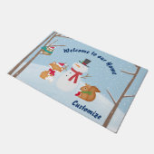 Welkom bij de Bossen Deurmat (Schuin)