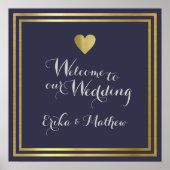 welkom bij de bruiloft van poster (Voorkant)