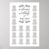 Welkom bij de bruiloft - zittingskaart poster (Voorkant)