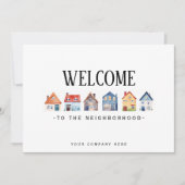 Welkom bij de Buurt Waterverf Realty Kaart (Voorkant)