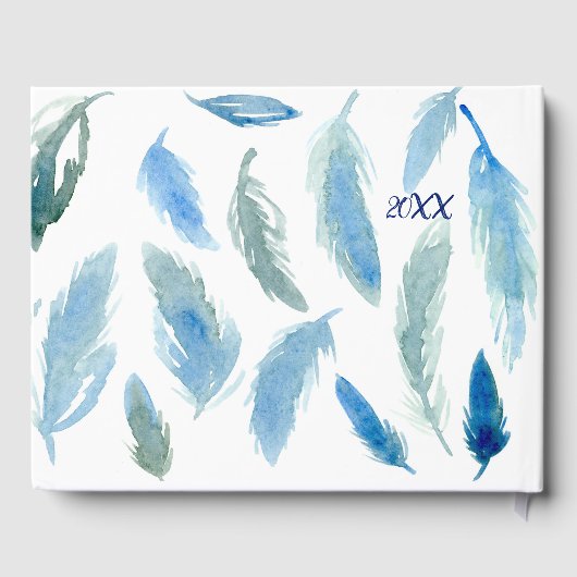 Welkom bij de Cabin Feathers Waterverf Gastenboek (Achterkant)