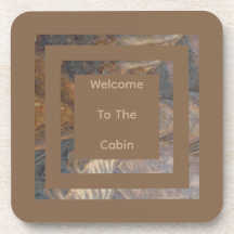 Welkom bij de Cabin Rustic Woodgrain Lodge