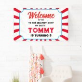 Welkom bij de Carnaval voeg je eigen tekst Banner (Insitu)