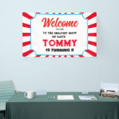 Welkom bij de Carnaval voeg je eigen tekst Banner (Beurs)