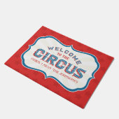 Welkom bij de Circus (ik bedoel, "UW FAMILIENAAM") Deurmat (Schuin)