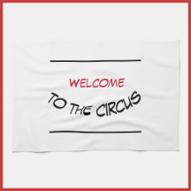 Welkom bij de Circus Kitchen Towel