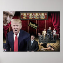 Welkom bij de Circus - Trump-Poster