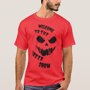 Welkom bij de Creep Show Funny Halloween T-shirt