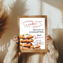 Welkom bij de Cute Little Cookie Baby Shower
