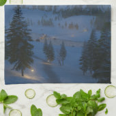 Welkom bij de Cwm Towel Theedoek (Gevouwen)