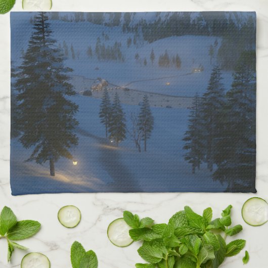 Welkom bij de Cwm Towel Theedoek (Gevouwen)