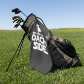 Welkom bij de Dachshund kant Golfhanddoek (Groen)