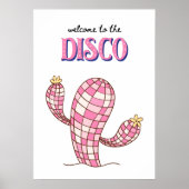 Welkom bij de disco poster (Voorkant)