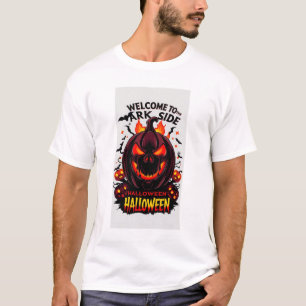 Welkom bij de Donkere Kant – Halloween T-shirt
