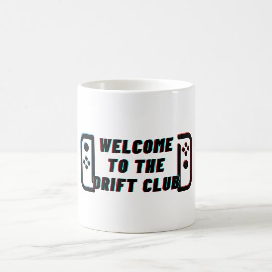 Welkom bij de Drift Club Koffiemok (Center)