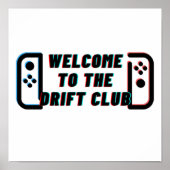 Welkom bij de Drift Club Poster (Voorkant)