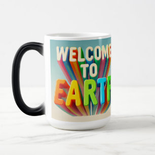 Welkom bij de Earth Cup - Sip in Planetaire Stijl Magische Mok