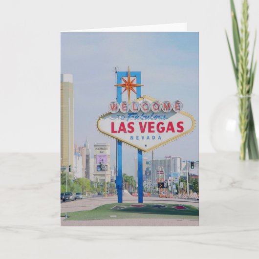 Welkom bij de Fabulous Las Vegas koninklijke Kaart (Voorkant)
