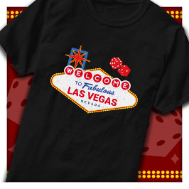 Welkom bij de Fabulous Las Vegas Trip Las Vegas Bo T-shirt