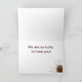 Welkom bij de familie kaart (Binnen)