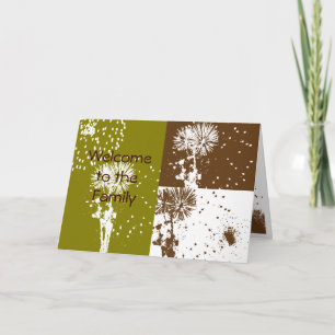 Welkom bij de familie kaart