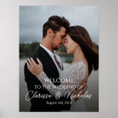 Welkom bij de fotobruiloft, volledig aanpasbaar poster (Voorkant)