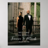 Welkom bij de fotobruiloft, volledig aanpasbaar poster (Voorkant)