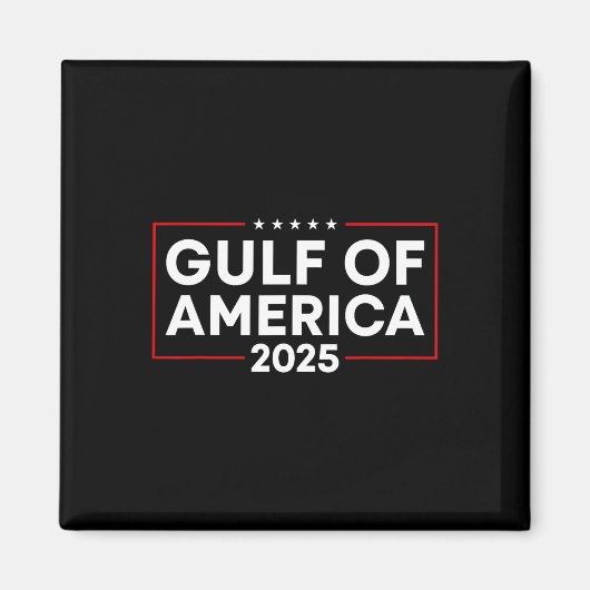 Welkom bij de Golf van Amerika - Golf van de VS Am Magneet (Voorkant)