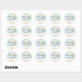 Welkom bij de Grade Persoonlijke Leerlingstickers Ronde Sticker (Vel)