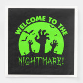 Welkom bij de groene halloween van Nightmare Servet (Voorkant)