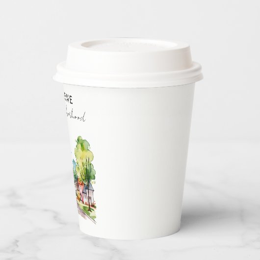 Welkom bij de groep papieren bekers (Links)