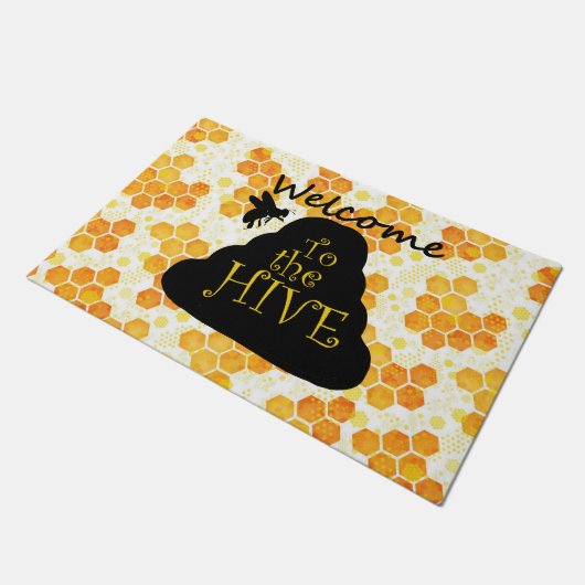 Welkom bij de Hive Deurmat (Schuin)