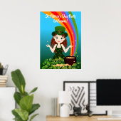 Welkom bij de Kinder Partij van St. Patrick Poster (Thuiskantoor)