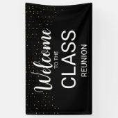 Welkom bij de klassenreünie spandoek (Verticaal)