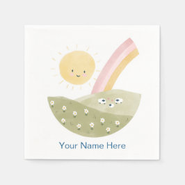 Welkom bij de Kudde Baby Shower Papieren Servetten