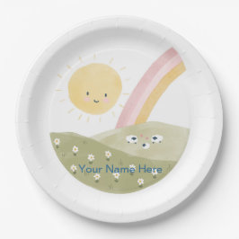 Welkom bij de Kudde Baby Shower Papieren Servetten Bordje