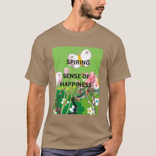 WELKOM BIJ DE LENTE T-SHIRT (Voorkant)