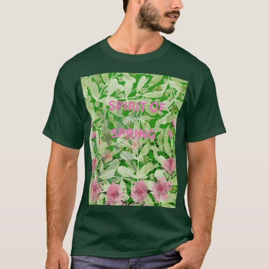 WELKOM BIJ DE LENTE T-SHIRT (Voorkant)