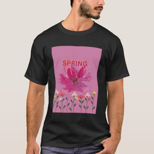 WELKOM BIJ DE LENTE T-SHIRT (Voorkant)