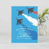 Welkom bij de luchtmacht kaart (Staand voorkant)