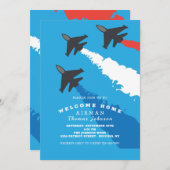 Welkom bij de luchtmacht kaart (Voorkant / Achterkant)