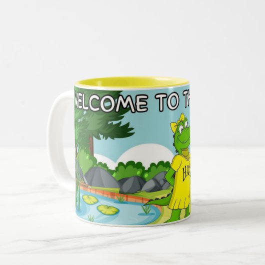 Welkom bij de Marsh Coffee mok (Voorkant links)