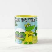 Welkom bij de Marsh Coffee mok (Center)