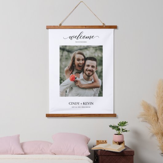 Welkom bij de miniatuur van het script van het huw hangend wandkleed (Slaapkamer)