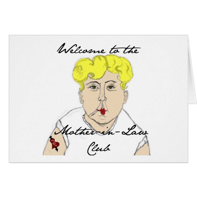 Welkom bij de Moeder in Law Club (Voorkant Horizontaal)